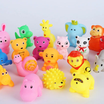 10Pcs/Set Cute Animals Swimming Water Toys For Baby/Children