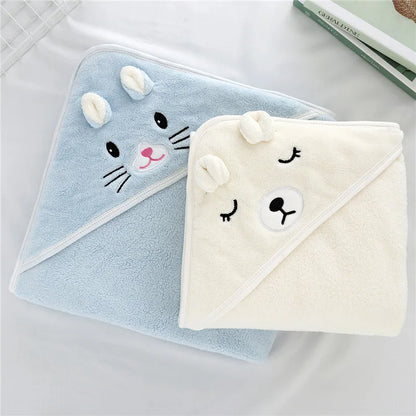 Super Soft Baby Hooded Towel/Blanket